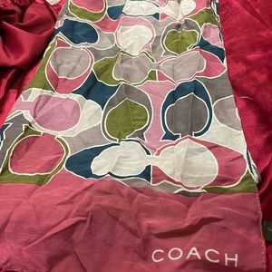 Coach scarf (oblong) 20x66